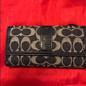 Coach Denim Wallet